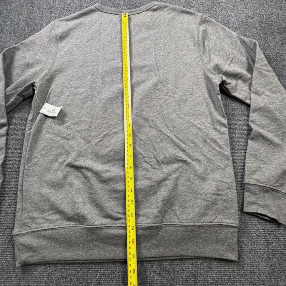 DISNEYLAND RESORT MICKEY MOUSE CHRISTMAS SANTA RINGER SWEATSHIRT ADULT S - Picture 7 of 7